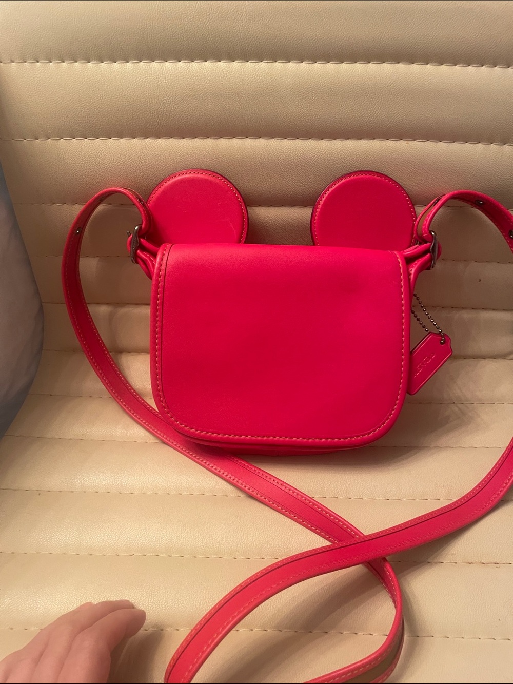 Coach Mickey ears crossbody bag - Picture 2 of 12